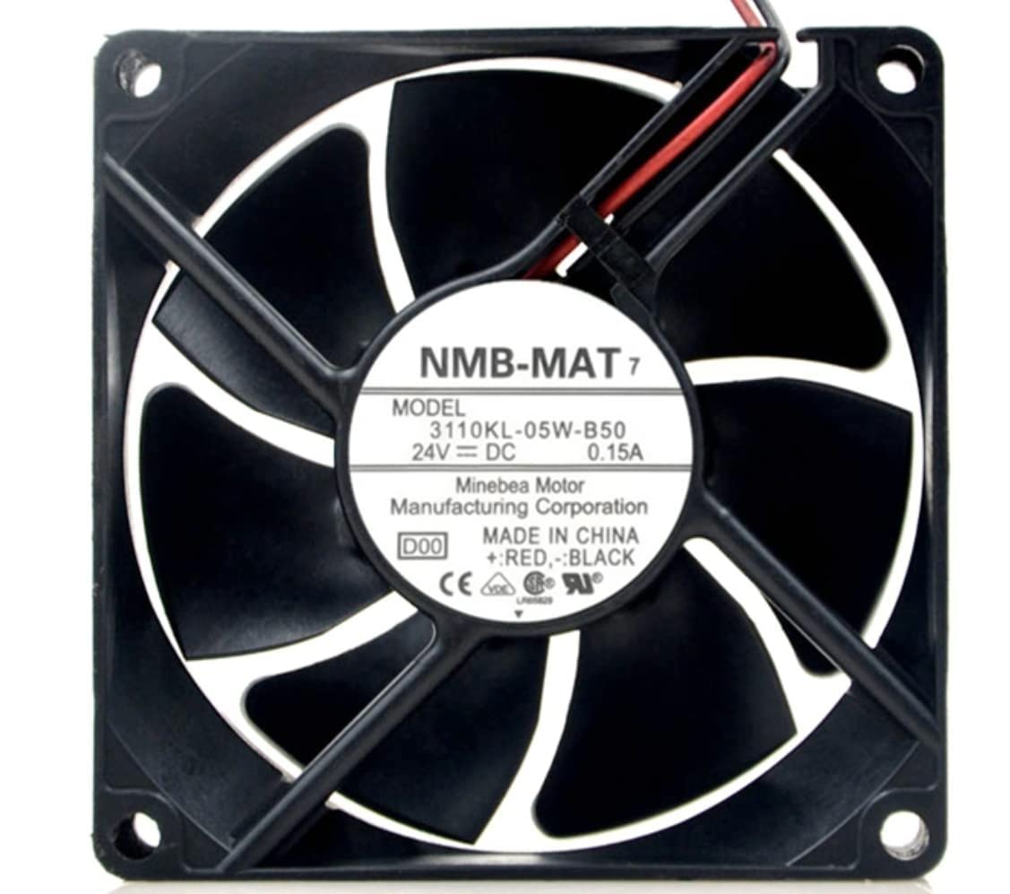 for 3110KL-05W-B50 Fan 24V 0.15A 80×80×25mm 2-wire/2-pin Cooling Fan