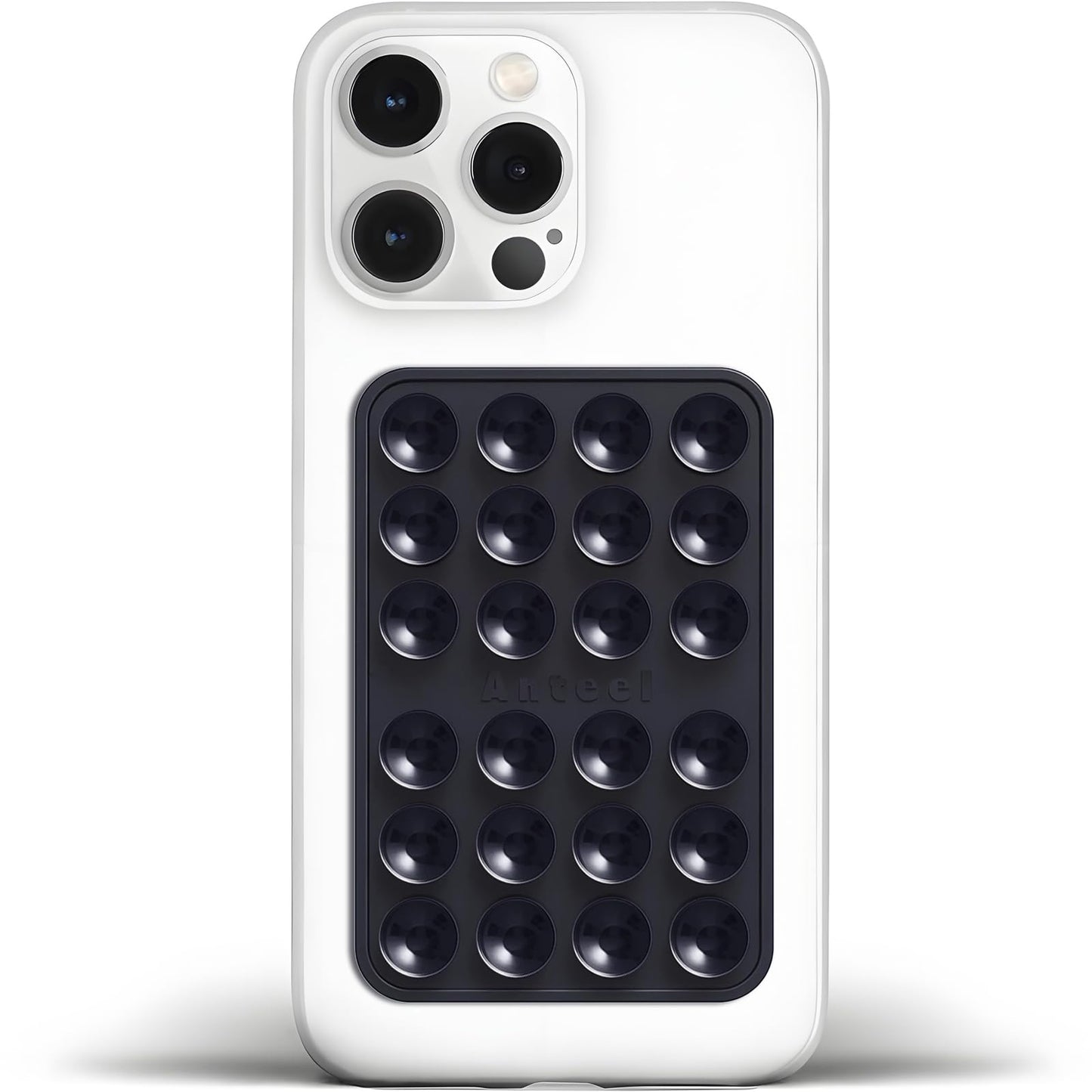 JingJinYY Medium-Sized Silicone Suction Phone Case Adhesive Mount, Enhanced Suction Power and Upgraded Thickened Sticky Phone Grip, Durable