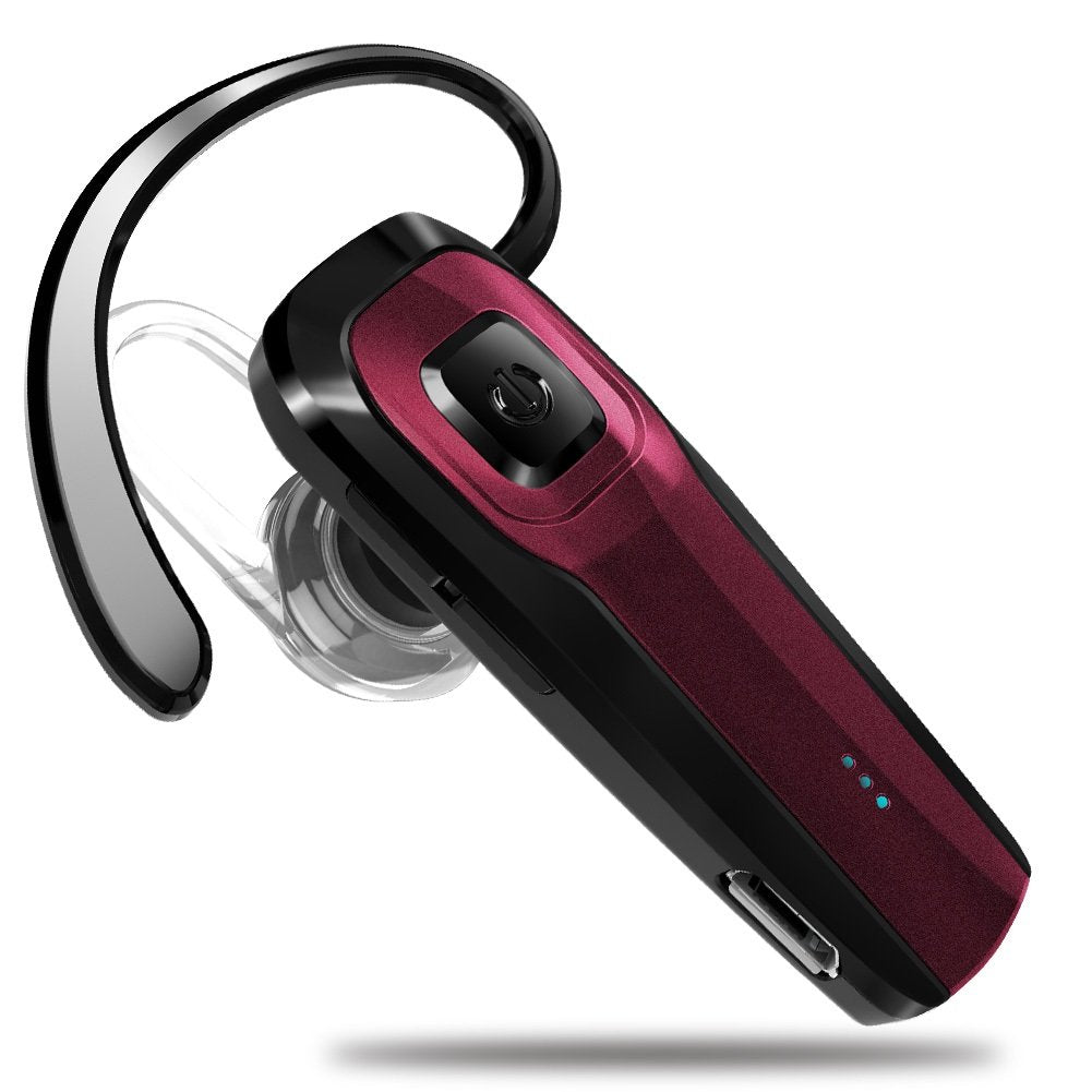 TOORUN Bluetooth Earpiece, M26 Bluetooth Headset Handsfree Wireless Headphone with Noise Cancelling and Microphone Compatible for Android iPhone Cell