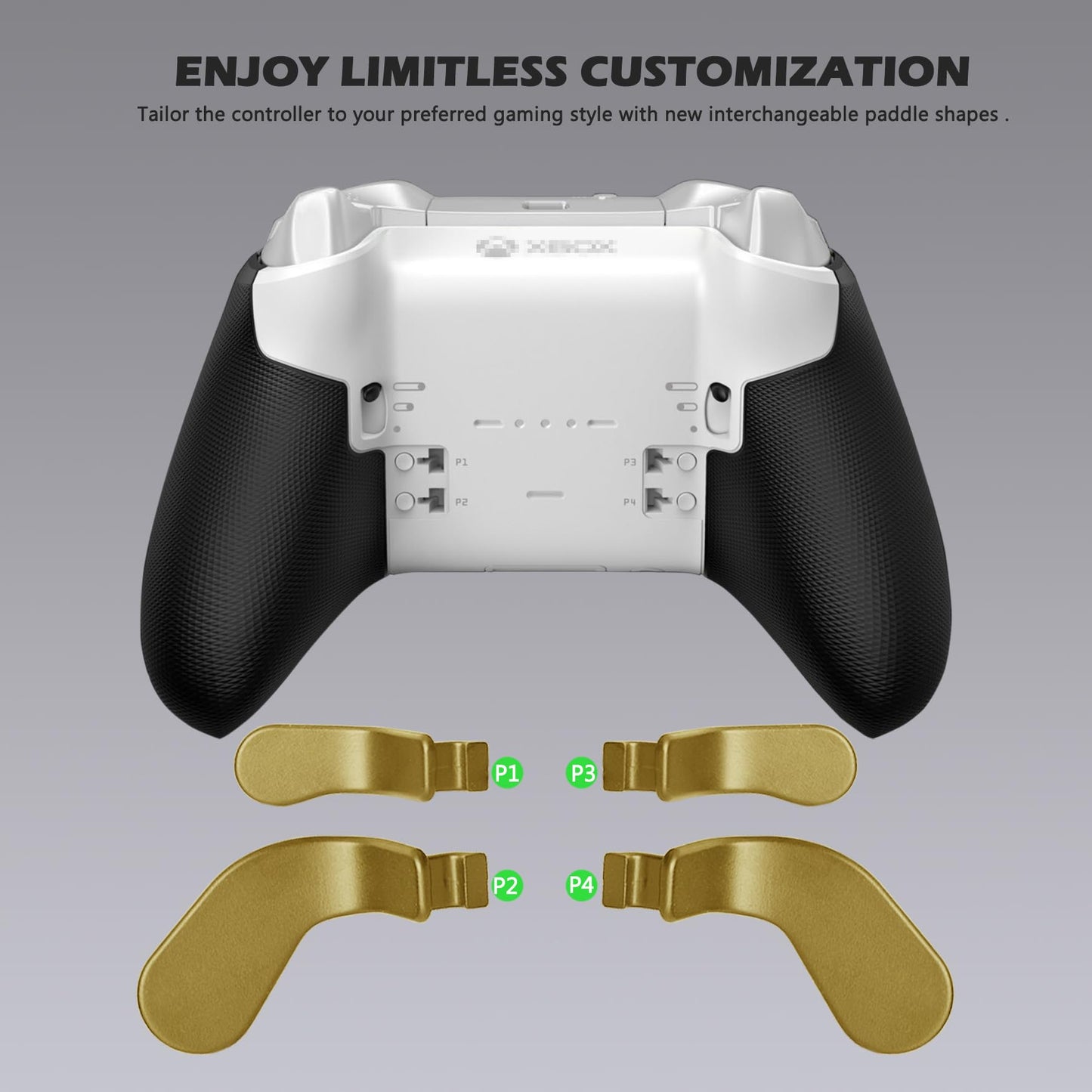 Sedicoca Complete Component Pack for Xbox Elite Wireless Controller Series 2?package Includes 1 Carrying Case 1 Dock, 4 Paddles, 2 DPads, 6