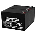 Mighty Max Battery 12V 9AH Replaces CyberPower Intelligent 1500VA UPS - 2 Pack
