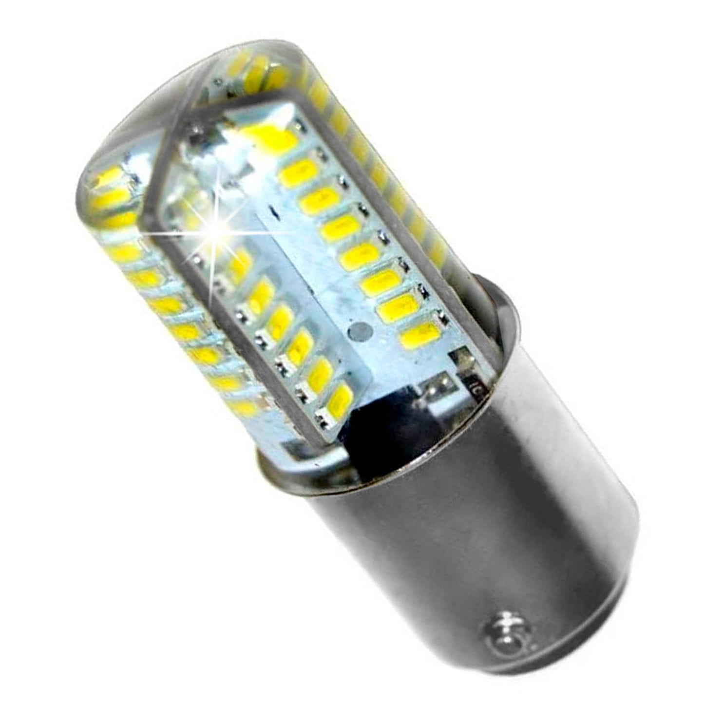 HQRP 110V LED Light Bulb Cool White Compatible with Janome (Newhome) 108 / 134D / 204D / 659/1004 / 1612/1622 / 1814/1818 Sewing Machine & Serger