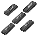 Pastall 5 Pack USB C Female to Female Adapter.Usbc Extender.USBC Coupler Supports Up to 10Gbps Data Transfer and 100W Fast Charging.Compatible…
