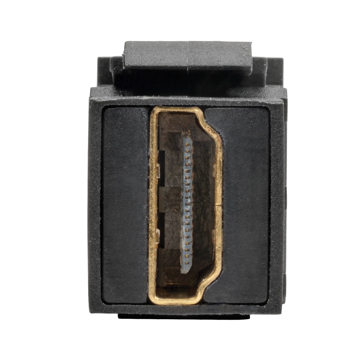 TRIPP LITE Black HDMI All-in-One Keystone/Panel Mount Coupler (P164-000-KP-BK)