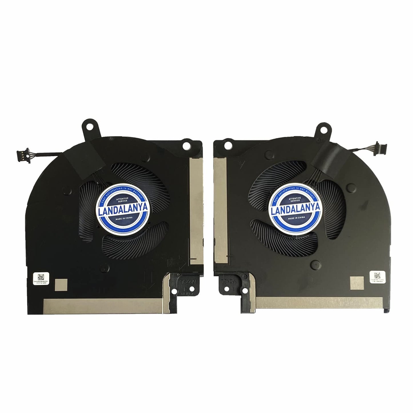 Landalanya Replacement New Laptop CPU and GPU Cooling Fan for DELL Alienware X17 X17 R1 X17R1 CN-0X63JW CN-09DNWT EG50061S1-1C050-S9A