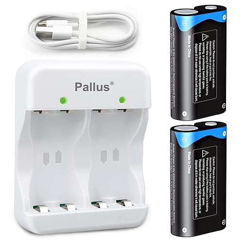 Pallus Lithium Rechargeable Xbox One Controller Battery Pack with Charger Compatible for Xbox Series X/S, Xbox One X/S Controller, 6000mWh High
