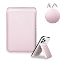 ZSAUTHREE Magnetic Mag - safe Wallet Compatible for iPhone 16/15/14/13/12 (Pro/Promax) Stronger Magnetic, magsafe wallet stand Protected Leather Phone