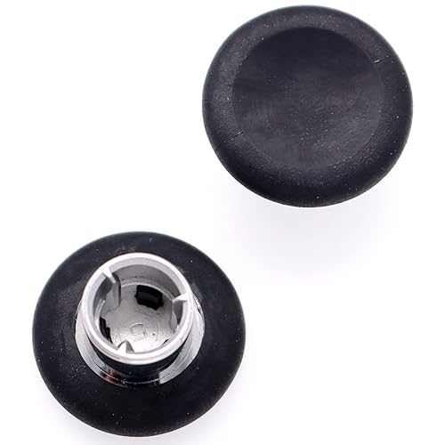 Deal4GO 2 Pack Replacement Taller Concave Magnetic Analog Thumbstick Set for Xbox One Elite 2 Controller Classic Thumb Sticks Black