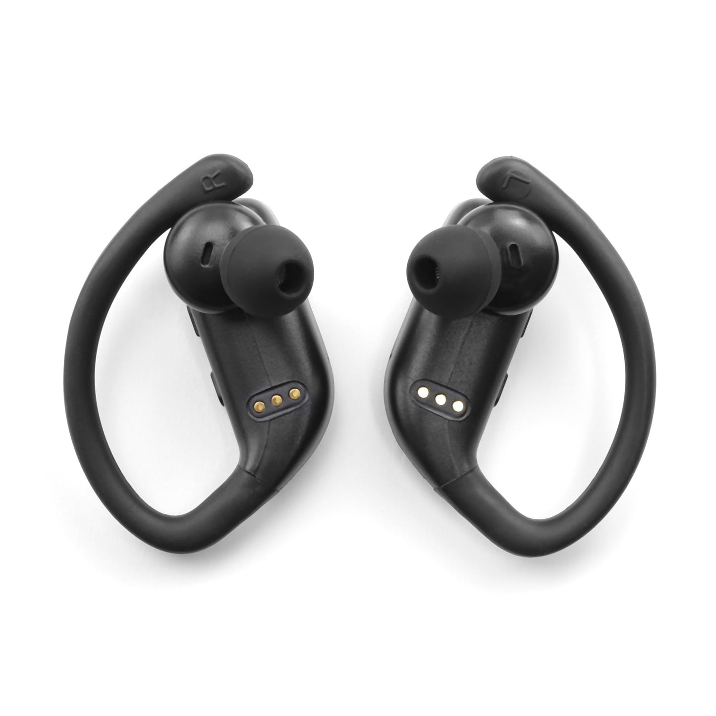 NANLANFAN Replacement Silicone Ear Tips for bmani T16 / occiam T17 / TOZO T6 / TOZO T10 / TONEMAC N18 Earbuds, 9 Pairs (S/M/L, Black)