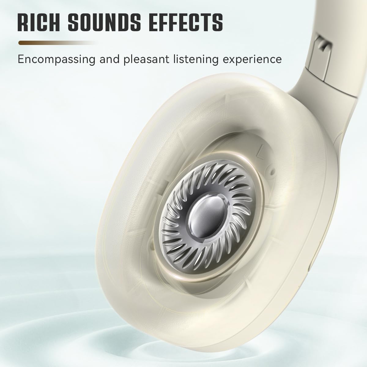 FIFINE Bluetooth Wireless Headphones, Over-Ear Headphones with 65H Battery Life, Touch Control Panel for Music, Cellphone Calls, Noise Cancellation…