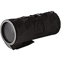 Outdoor Tech Buckshot 2.0 Bluetooth Speaker, Black - Portable Wireless Speaker, Rugged Waterproof IPX6 - Perfect for Biking, Boats, Camping, Hiking