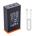 5000Mah 1-Pack battery replacement Compatible for Moultrie Edge, Edge 2, Edge Pro, Edge 2 Pro Trail Camera, Hunting Cameras Rechargeable Lithium-Ion