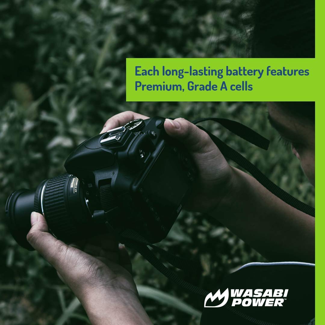 Wasabi Power Battery for Nikon EN-EL18, EN-EL18a, EN-EL18b, EN-EL18c and Nikon D4, D4S, D5, D6, D850 (with adapters/Grips)