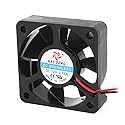 uxcell DC 12V 0.12A 50mmx50mmx15mm 7 Vanes PC CPU Computer Cooling Fan w Metal Mesh