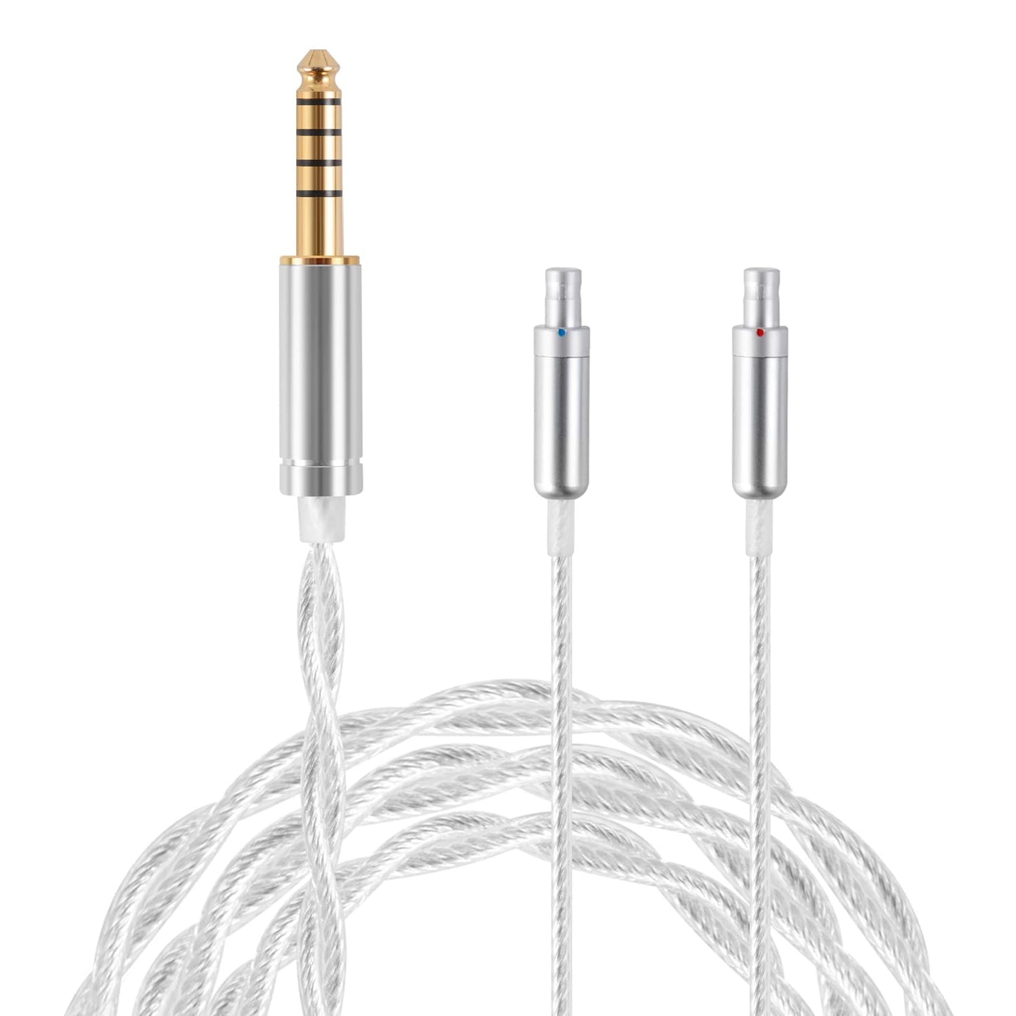 FAAEAL Silver Plated Replacement Audio Upgrade Cable Compatible with Sennheiser HD800 HD800s HD8XX HD820 HD820s Dharma D1000 Headphones Wired Upgrade…