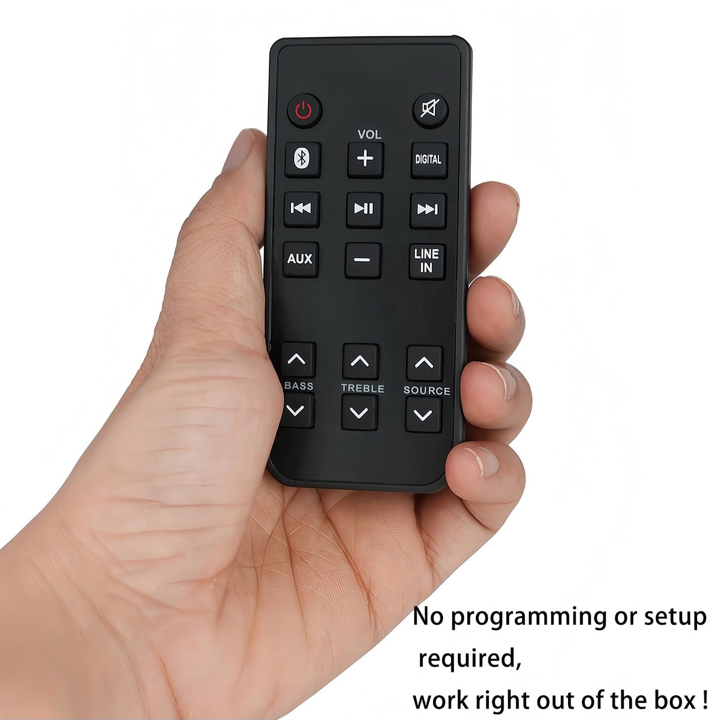 Replacement Remote Control Compatible for RCA RTS7340SB RTS7113WS RTS7131B SBT17116SE1 RTS796B Sound Bar