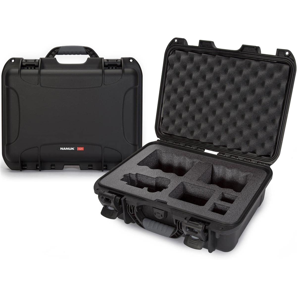 Nanuk 920 Waterproof Hard Case with Custom Foam Insert for Sony A7R Size Camera - Black
