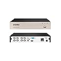 ZOSI 8Channel Surveillance Video Recorders with Human Vehicle Detection,H.265+ Hybrid 1080P 4-in-1 HD-TVI Standalone CCTV DVR System for 720P,1080P