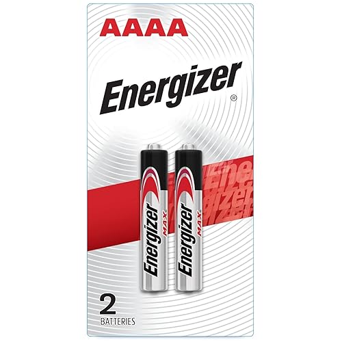 Energizer AAAA Batteries, 1.5 Volt Battery AAAA Alkaline (Pack of 1, 2 Count Total)