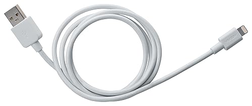 Essentials Cable Apple Lightning Connector (Apple MFi Certified), 1 Meter, White