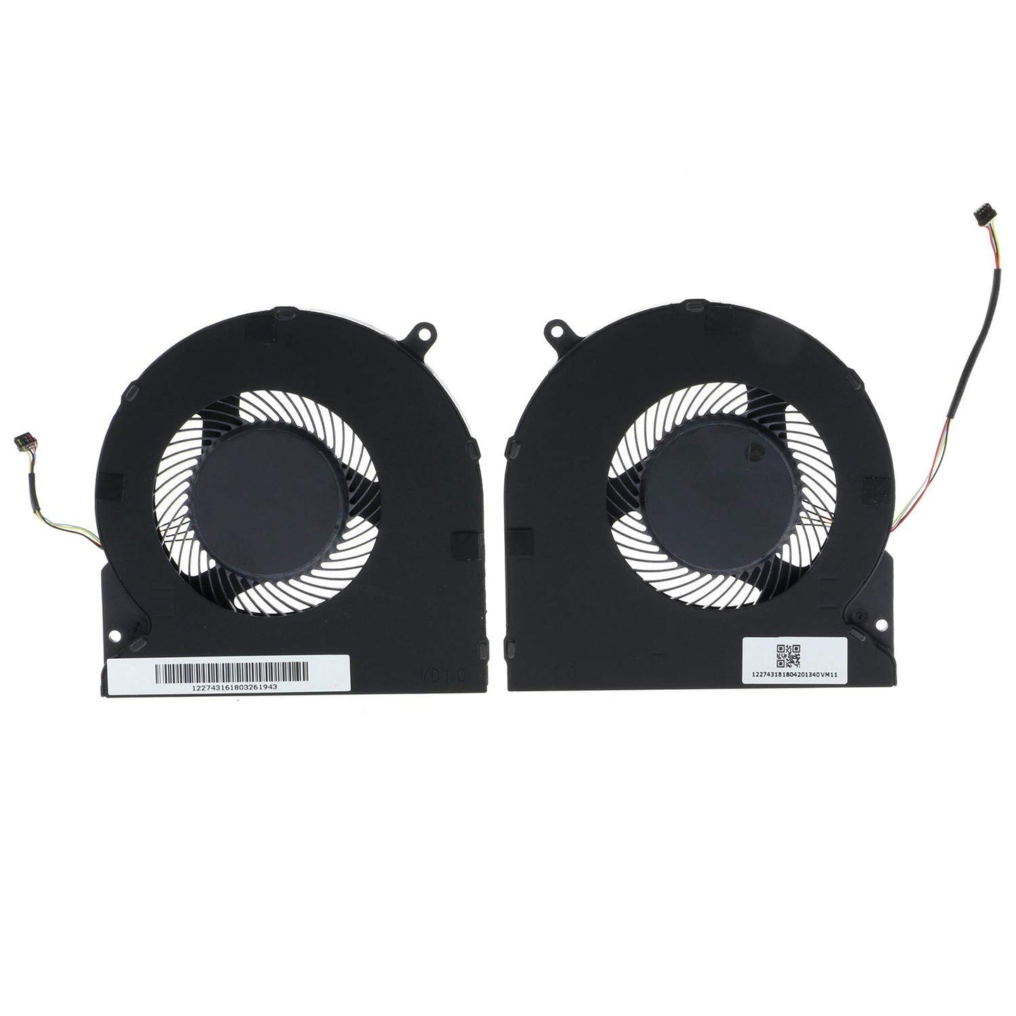 CPU & GPU Cooling Fan for Razer Blade 15 RZ09-0238 RZ09-02385E92 RZ09-02386E91 0FKMV000H 0FKMW000H DFS2001053E0T DFS551205WQ0T