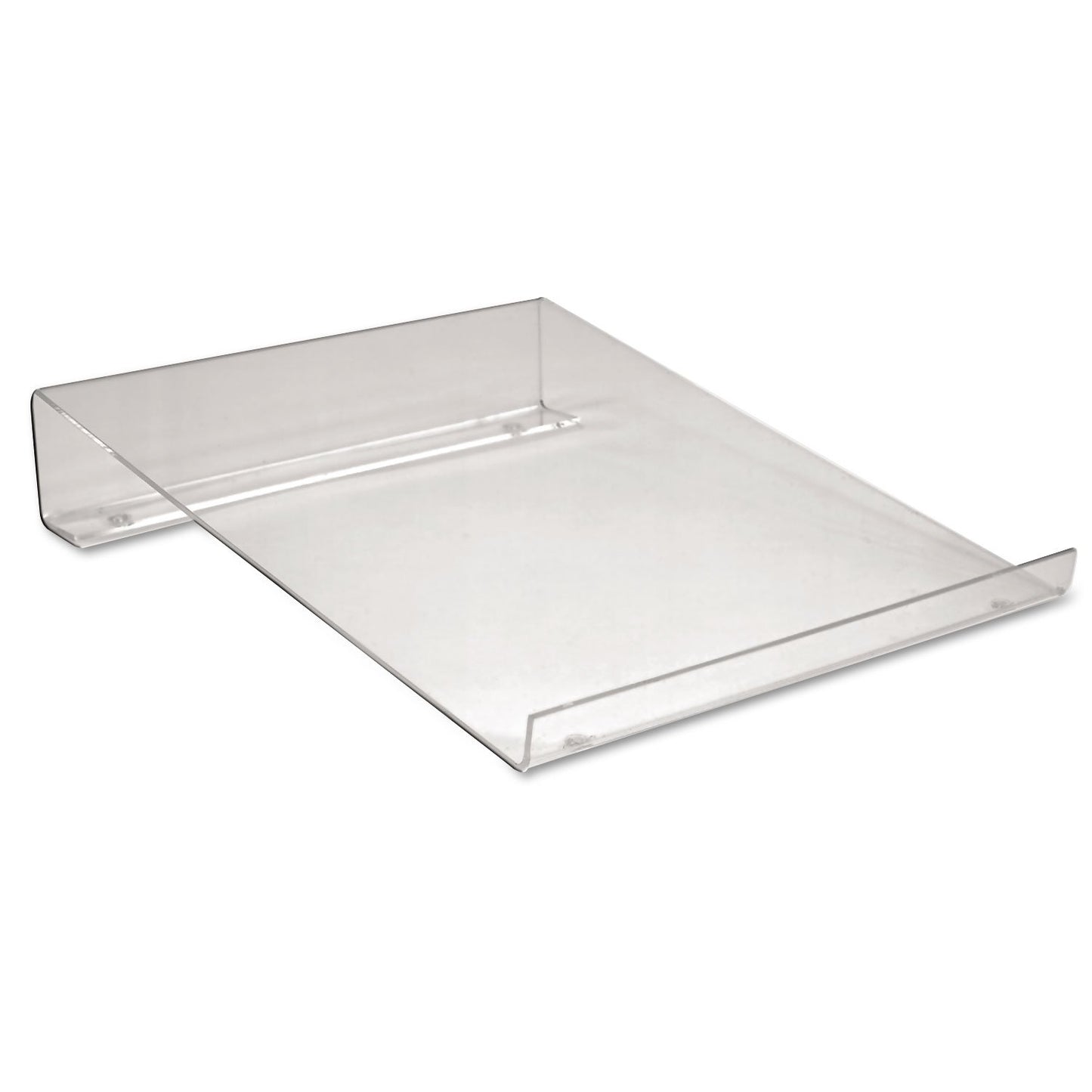 Victor Large Angled Acrylic Calculator Stand, 9 X 11 X 2, Clear