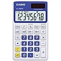 Casio Sl300Vcbesih Solar Wallet Calculator With 8-Digit Display (Blue)