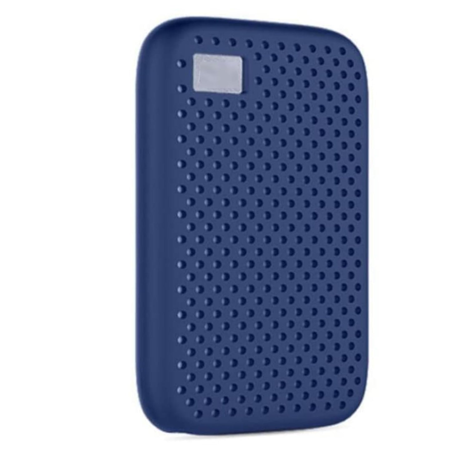 Ferbao Silicone Case for WD My Passport SSD Portable Hard Drive 500G/1T/2T/4T Accessories Soft Silicone Cover Protective Sleeve (Blue)
