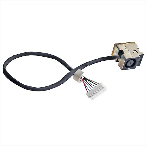 Zahara DC in Power Jack Cable Socket Plug Connector Port Replacement for HP 2000-150ca 2000-219DX Compaq CQ57 CQ57-229WM 646121-001 350714L00-600-G