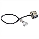 Zahara DC in Power Jack Cable Socket Plug Connector Port Replacement for HP 2000-150ca 2000-219DX Compaq CQ57 CQ57-229WM 646121-001 350714L00-600-G