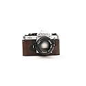 Nikon FM2 Case, BolinUS Handmade Genuine Real Leather Half Camera Case Bag Cover for Nikon FM2 FM FE FM2n FE2 With Hand Strap (Coffee)
