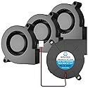 WINSINN 50mm 5015 Blower Fan 24V 7500PRM, 3D Printer 24 Volt Fans Blower Turbine Turbo Dual Ball Bearing, 50mmx15mm Brushless High PRM Cooling Blower