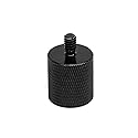 GRIFITI Nootle Heavy Duty Large Music Mic Stand Camera Pole Adapter 5/8 27 Female to 1/4-20 Male for Video Photo Mic Phone Extension Broom Adaptor