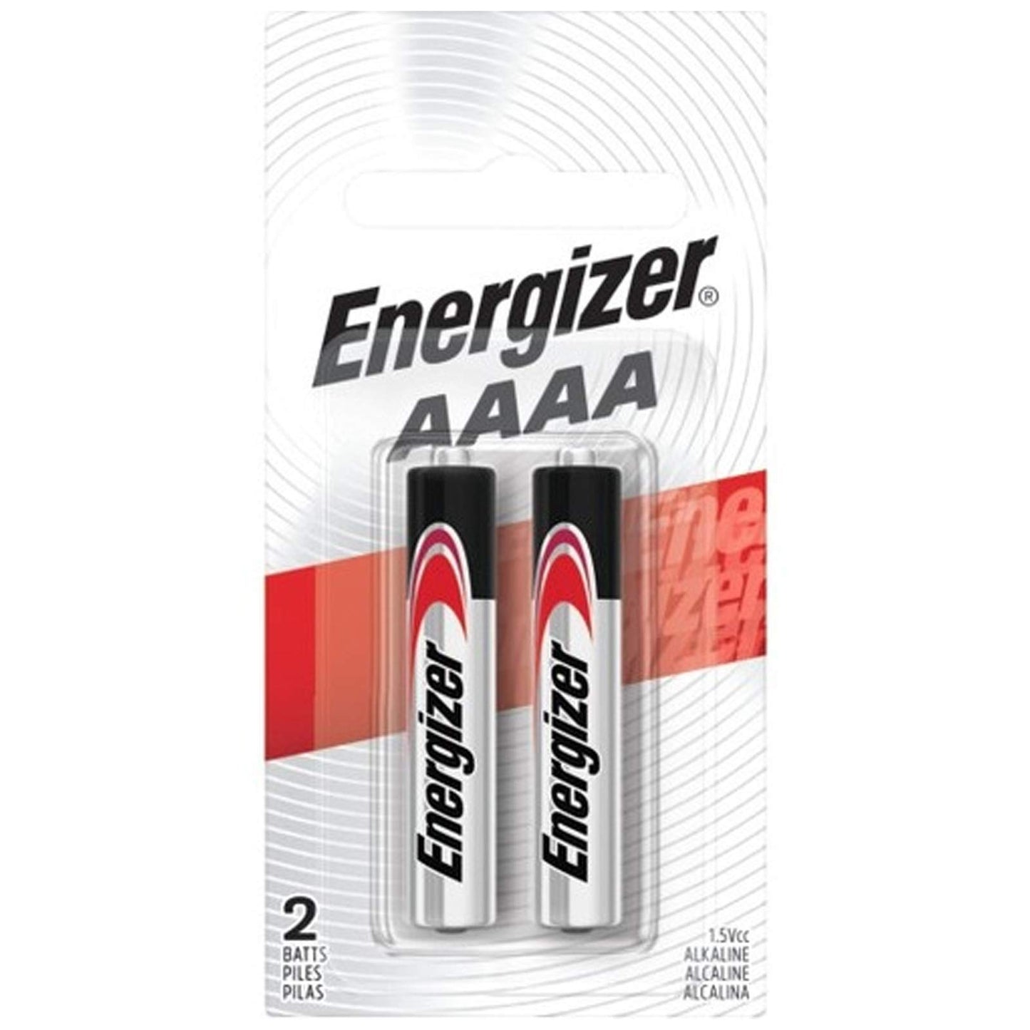 Energizer E96BP-2 AAAA Alkaline Cell Battery - 595 mAh - AAAA - Alkaline - 1.5 V DC