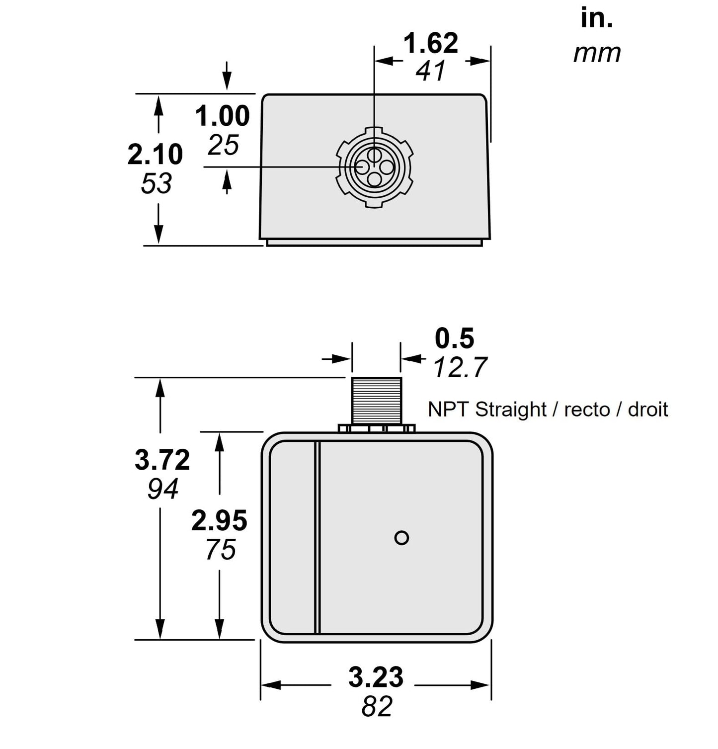Square D HEPD80 Universal Whole House Surge Protection Device, 1-Phase, 3-Wire for 120/240V, 80kA
