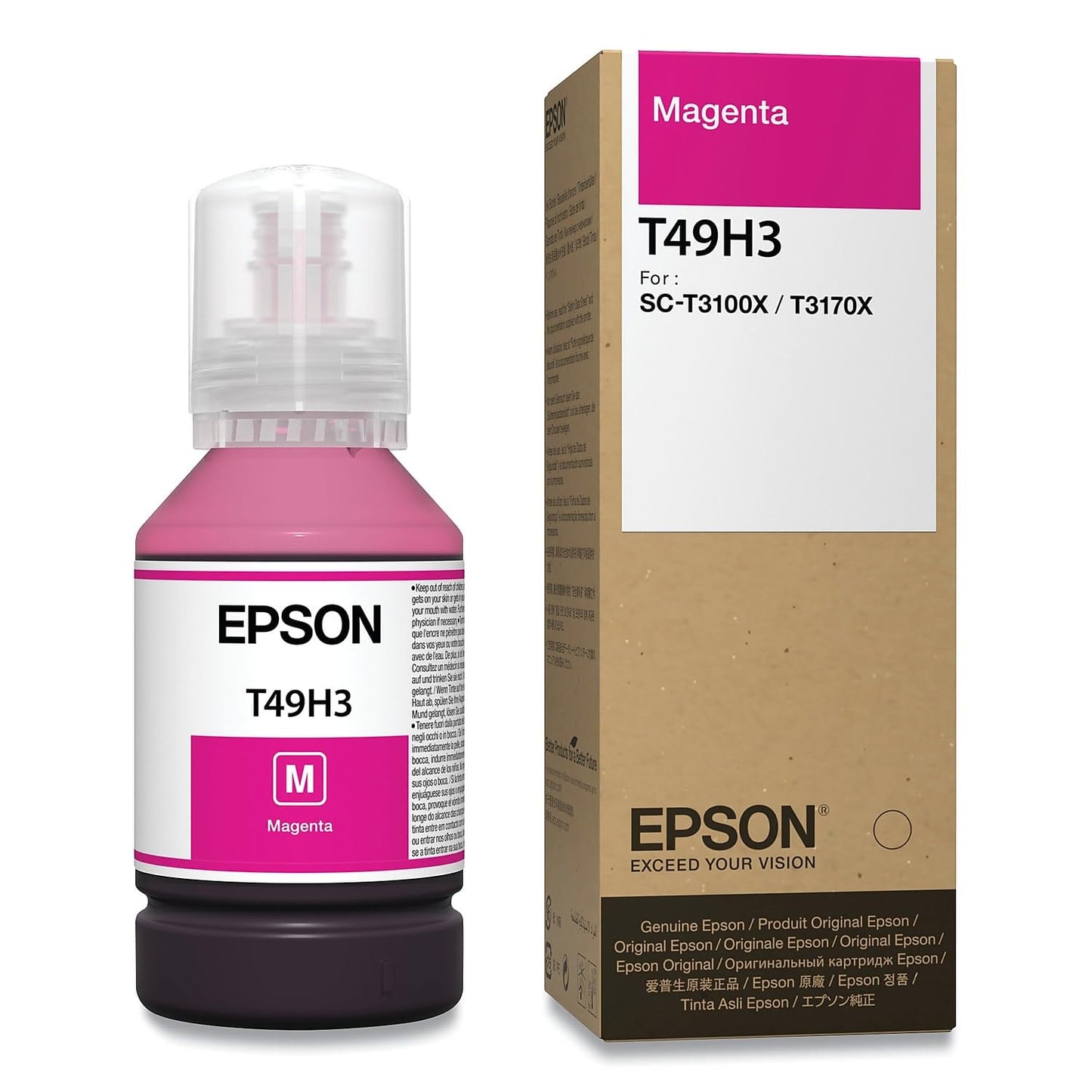 Epson T49H Ink Bottle - Magenta (140ml)