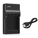 Battery Charger for Sony FDR-AXP33, FDR-AXP35, FDR-AXP55, FDR-AX30, FDR-AX33, FDR-AX40, FDR-AX45, FDR-AX53, FDR-AX55, FDR-AX60, FDR-AX100, FDR-AX100E