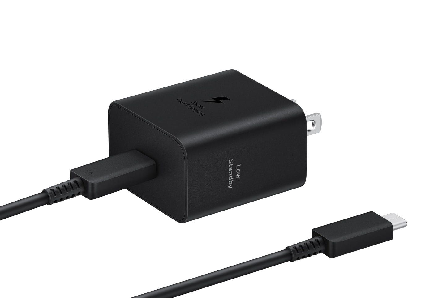 SAMSUNG 45W Wall Charger Power Adapter with Cable Included, Super Fast Charging for Galaxy Phones, Tablets and USB Type C Devices, Low Standby Power