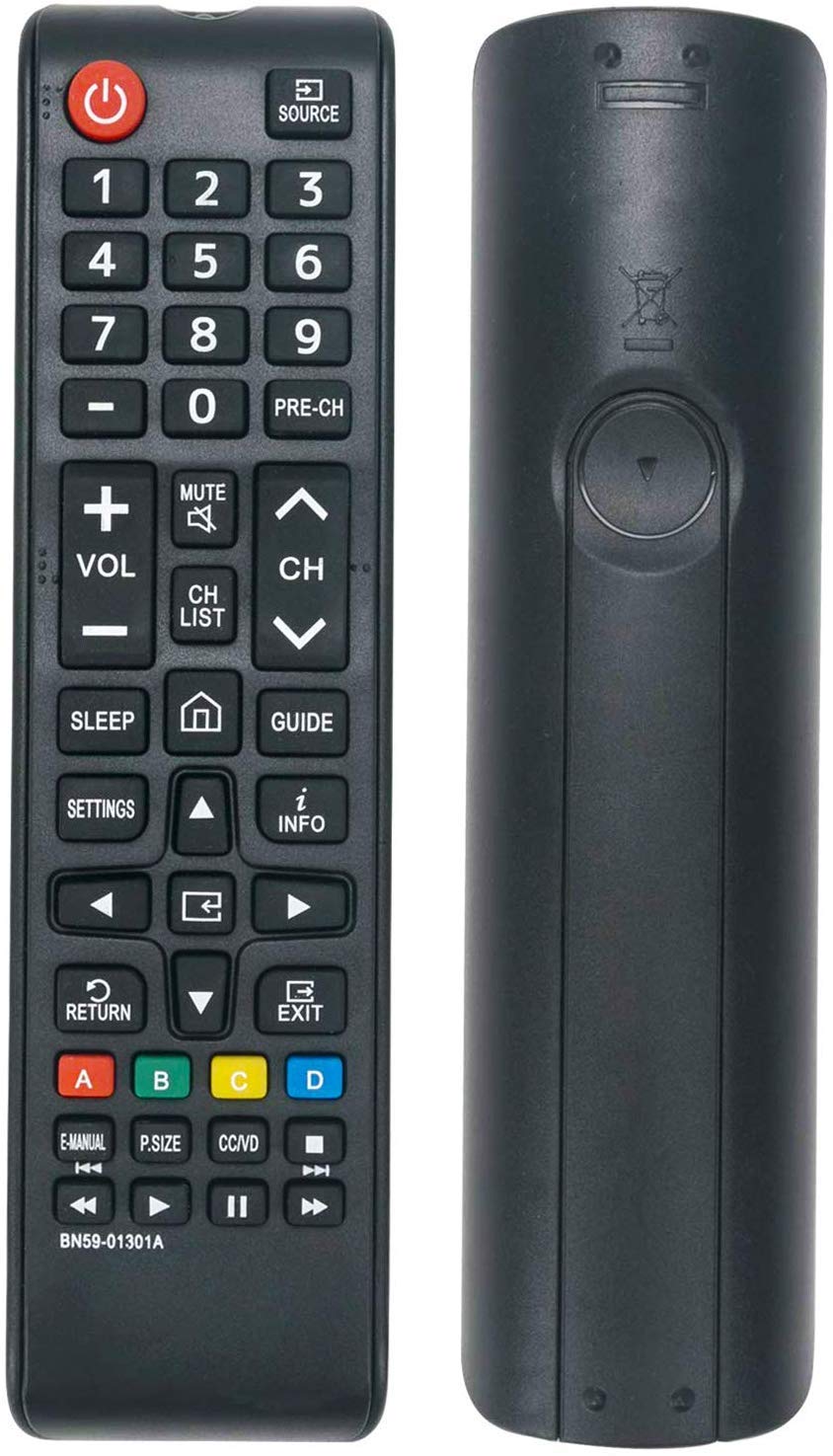 Universal BN59-01301A Remote Control for Samsung TV N5300 NU6900 UN43NU7100 UN50NU7100 UN55NU7100 UN58NU7100 UN75NU7100 UN65NU6900 UN75NU6900