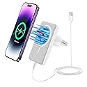 7.5W MagSafe Wireless Car Charger Mount Pro Strong Magnetic Vent Holder for iPhone 17/16/15/14/13/12 Series & More, 360° Rotation & Overheat