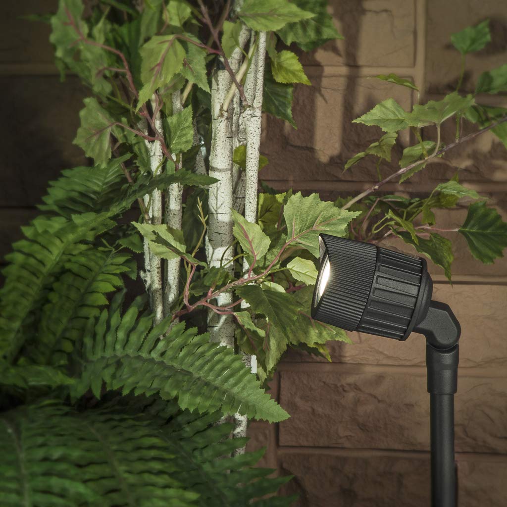 Sterno Home GL33007BK Paradise Low Voltage LED Junior Spot Light, Black