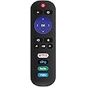 Genuine OEM Replacement TCL Roku TV Remote Control (06-IRPT20-URC280J) URC280J 21001-000012 with Netflix/Hulu/Apple TV/Disney+ Keys