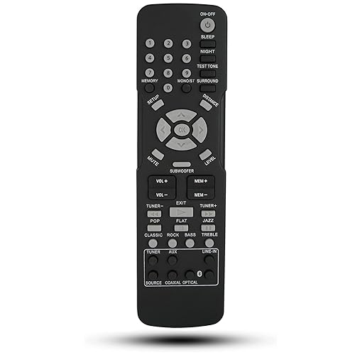 Replacement Remote Control Compatible for RCA RT2781BE RT2781HBU RT2781H RT2761HB RCR192AB1 RT2760 RCR192AB2 RT2781H RT2780R DVD Home Theater System