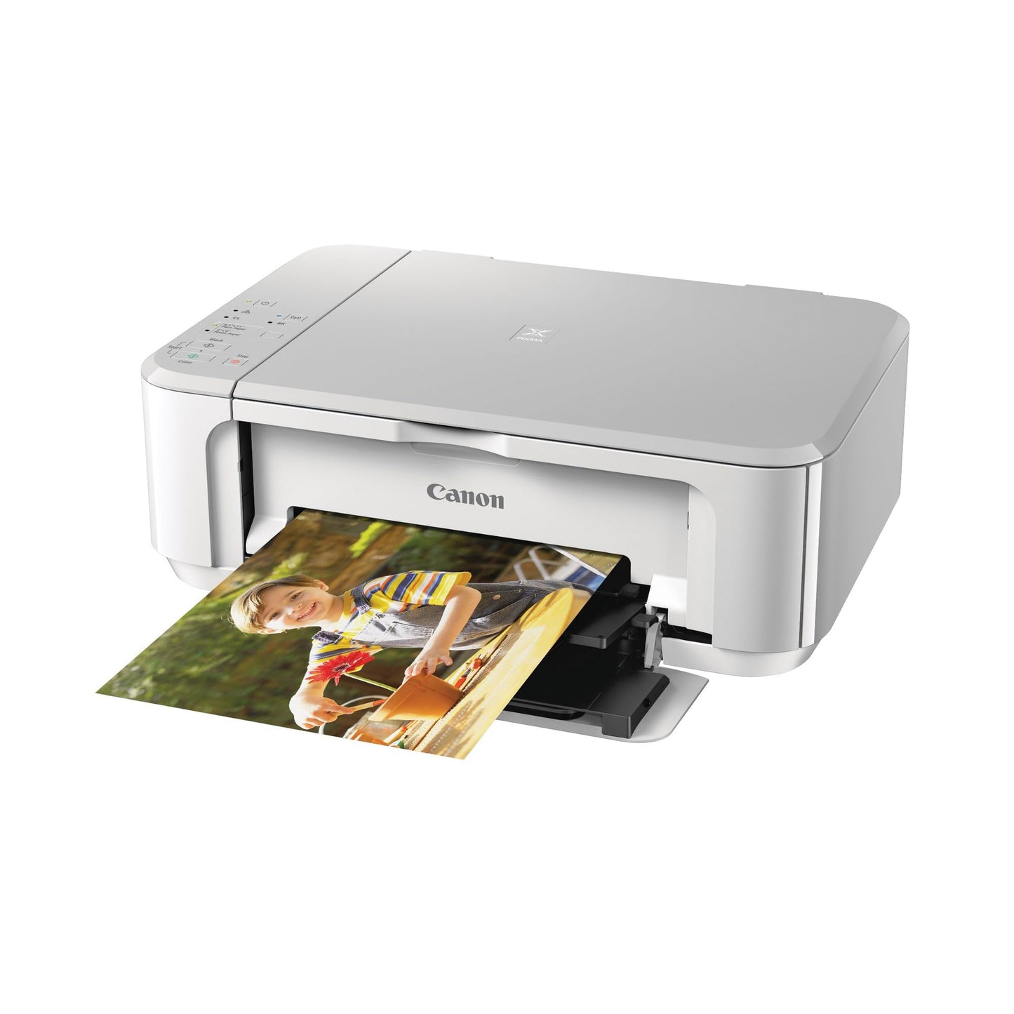 Canon PIXMA MG3620 Wireless All-in-One Color Inkjet Printer with Mobile and Tablet Printing, White