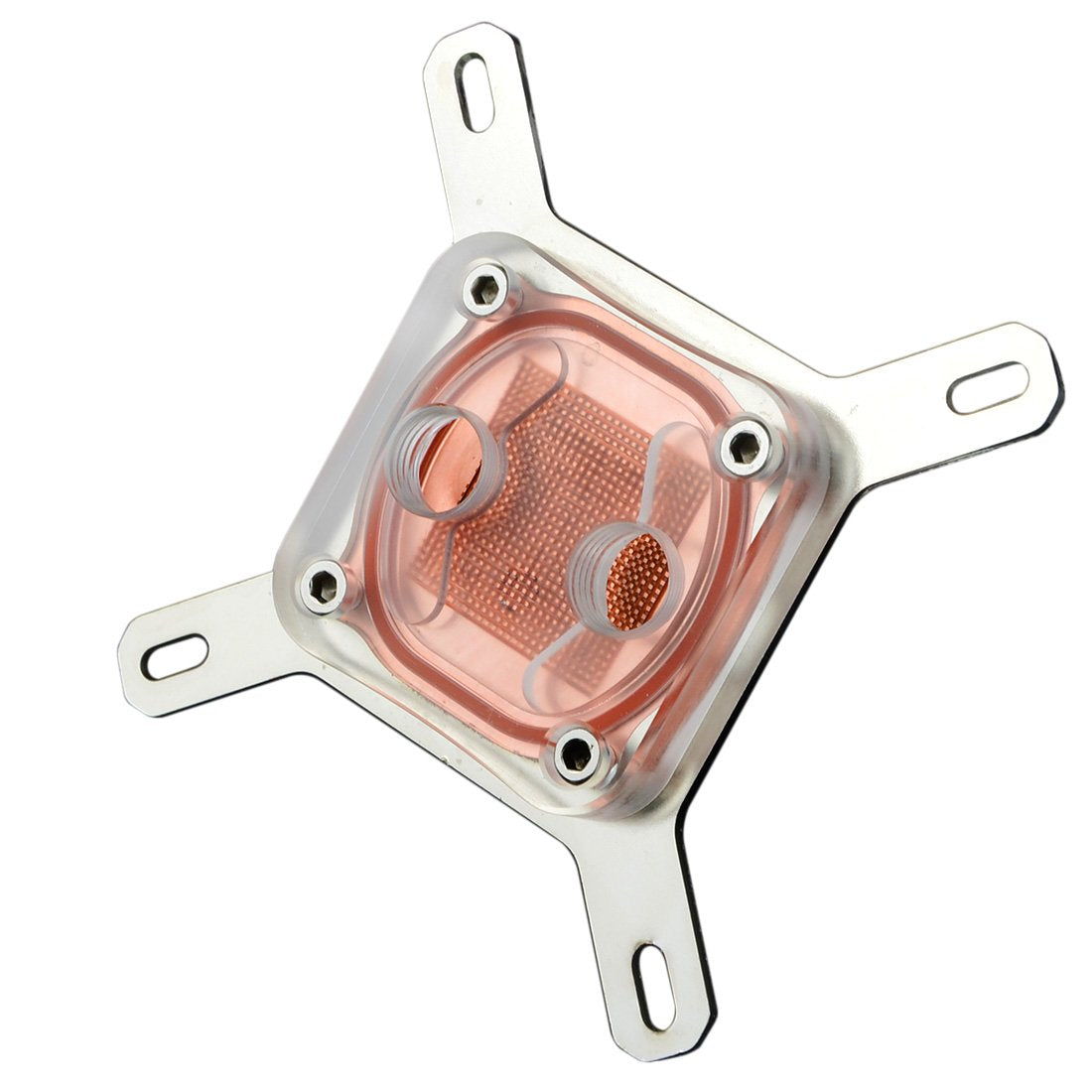 BXQINLENX Professional Special CPU Water Cooling Block for Intel Water Cool System Computer Clear (Transparent)