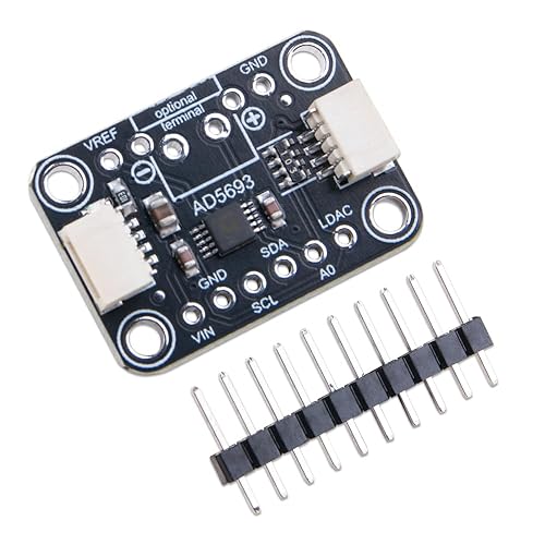 ZORZA 1Pcs AD5693R High Precision 16Bit DAC Board Digital to Analog Module with I2C Interface for Development Projects
