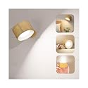 Deyagoo LED Wall Sconce, Wall Mounted Lamp with Rechargeable Battery Operated USB Port 3 Color Temperature & 3 Brightness Level 360°Rotate Magnetic