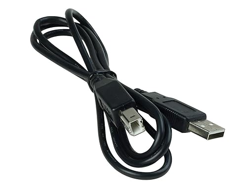 NTQinParts USB Data Sync Power Charging Cable Cord for Phomemo PM246S PM-246S Shipping Thermal Label Printer