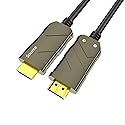 BIFALE 8K Fiber Optic HDMI Cable 50ft, HDMI 2.1 Cable Support 8K@60Hz,4K@120Hz, 48Gbps, Dynamic HDR 10, eARC, Dolby Vision, HDCP2.2, 4:4:4, Compatible