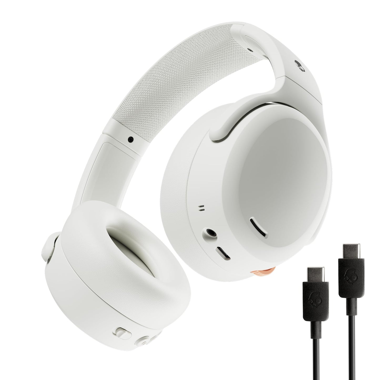 Skullcandy Crusher ANC 2 Wireless Over-Ear Bluetooth Headphones with Extra USB-C Charging Cable, Multi-Sensory Bass, Active Noise Cancelling, 60…